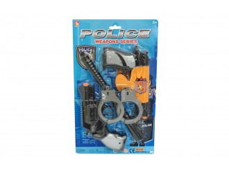 Set Police cu pistoale, catuse si baston 25248