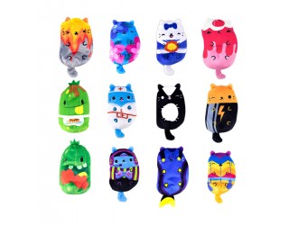 Jucarie pe plus surpriza 10cm Cats Vs Pickles - Pisicute colorate si Castraveti 12 tipuri