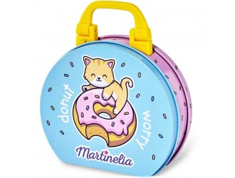Set produse de machiaj pentru copii Yummy Martinelia Tin
