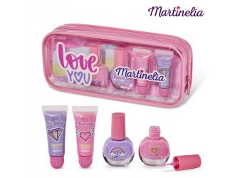 Set lac de unghii si luciu de buze Super Girl MARTINELIA