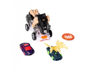 Set masina-transformer Screechers Wild! S4 L3 Lightning Rhino
