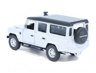 Macheta auto Land Rover Defender 110, 1:36, Indus Silver, TAYUMO