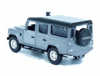 Macheta auto Land Rover Defender 110, 1:36, Stornoway Grey, TAYUMO