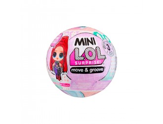 Papusa Mini L.O.L. Surprise! seria Move & Groove S3 diverse modele