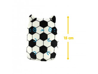 Jucarie de plus reversibila 2in1 Pisica/Castravete Fotbal 15cm Cats Vs Pickles