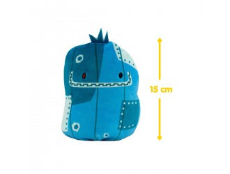 Jucarie de plus reversibila 2in1 Pisica/Castravete Blue 15cm Cats Vs Pickles