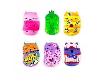 Jucarie de plus Pisica/Castravete seria Chonk Gold 15cm Cats Vs Pickles