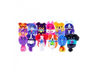 Jucarie de plus Dogs vs Squirls 10cm diverse modele Cats Vs Pickles