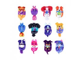 Jucarie de plus Dogs vs Squirls 10cm diverse modele Cats Vs Pickles