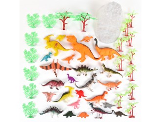 Set cu mini figurine Dinozauri Fun Banka 45 el.