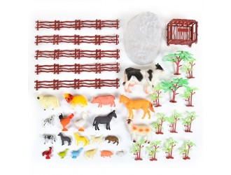 Set cu mini figurine Animale Domestice Fun Banka 56 el.