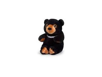 Jucarie de plus Urs Negru Keeleco18cm