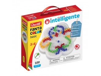 Mozaic Fantacolor Daisy Basic 100 el. Quercetti