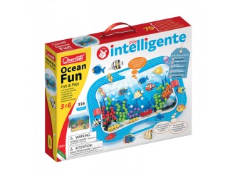 Mozaic cu suport portabil si planse Ocean Fun 316 el. Quercetti