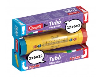 Tub pentru invatarea Inmultirii si Impartirii Tubo Pitagorico Quercetti