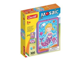 Mozaic cu suport Pin Fairy 8 planse 300 el. Quercetti