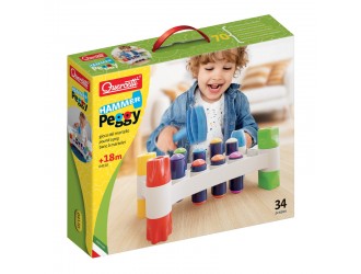 Set de joaca cu ciocan Hammer Peggy Quercetti