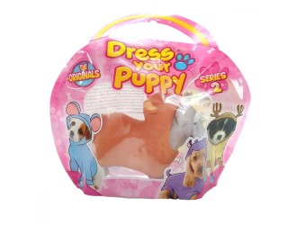 Jucarie stretch Catel costumat Dress Your Puppy S2 Schnauzer ursulet