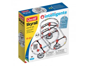 Set de joaca Traseu Roller Coaster Skyrail Starter Set 94 el. Quercetti