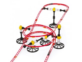 Set de joaca Traseu Roller Coaster Skyrail 150 el. Quercetti