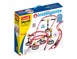 Set de joaca Traseu Roller Coaster Skyrail 150 el. Quercetti