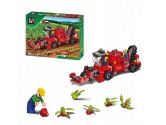 Set de constructie Combina de recoltare a sfeclei Blocki MyFarm Beet harvester