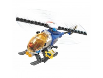 Set de constructie 2in1 Elicopter 95 el. Blocki MyPolice