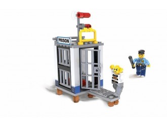 Set de constructie 2in1 Camera de inchisoare 78 el. Blocki MyPolice