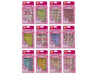CC050972 Set unghii false diverse culori 1 buc.