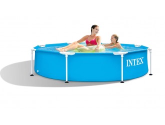 Piscina METAL FRAME 244x51cm, 1828L, cadru metalic, INTEX