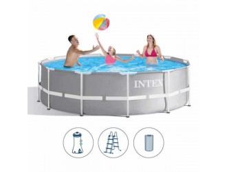 Piscina PRISM FRAME PREMIUM 366х99сm, 8592L, cadru metalic, INTEX