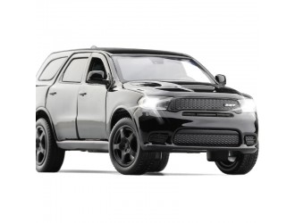 Macheta auto Dodge Durango SRT, 1:32, Black directie activa roti fata, suspensii, lumini si sunet