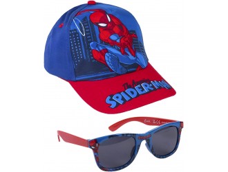 Set Chipiu si Ochelari de soare cu protectie UV Spiderman