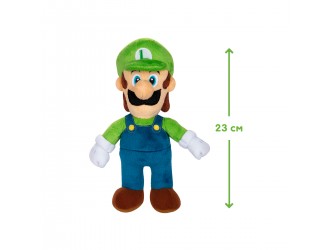 Jucarie de plus Luigi 23cm Super Mario