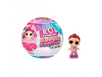 Papusica bebe L.O.L. Surprise Bubble Surprise S3 Lil Sisters