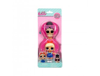 Set 2 figurine L.O.L. Surprise! seria OPP Tot + Pet - Shorty + Foxy Flyer