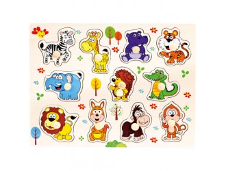 Puzzle din lemn Safari