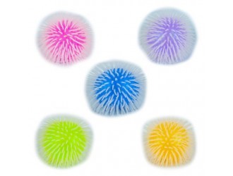 Minge glitter antistres cu tepi moi, Pufferz, diverse culori