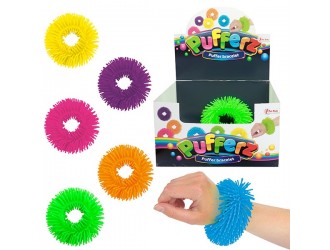 Bratara antistres cu tepi moi, 13cm Pufferz, diverse culori