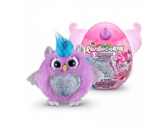 Jucarie de plus surpriza, Fairycorn Princess Surprise, Rainbocorns, Seria 4, Zuru Owlcorn