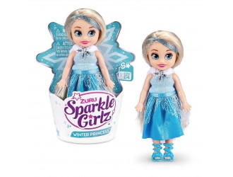 Papusica 12cm, Winter Princess Cupcake, Sparkle Girlz, Zuru