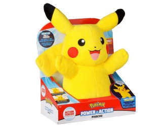 Jucarie de plus,Interactiva Pokemon-Pikachu 20 cm