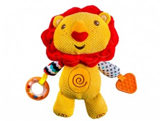 Jucarie de plus zornaitoare cu element dentitie pentru bebelusi Fisher Price, 3 tipuri