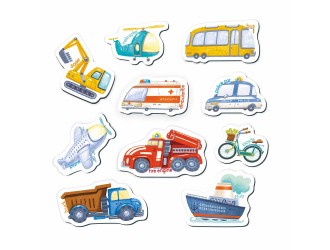 Set 10 figurine magnetice Transport, Dodo