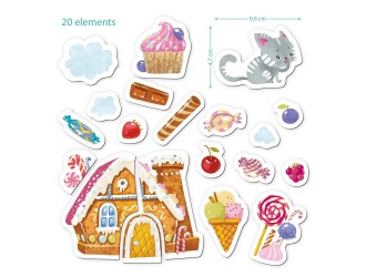 Joc magnetic Sweet-tooth cat, Dodo