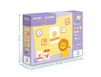 Joc educativ magnetic Alfabetul Englez, Dodo