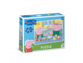 Puzzle Peppa Pig. Gatim Impreuna, 60 el. Dodo