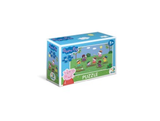 Puzzle mini Peppa Pig, E timpul de joaca! 35 el. Dodo