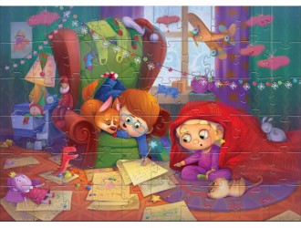 Puzzle Scrisoare lui Mos Craciun, 60 el. Dodo