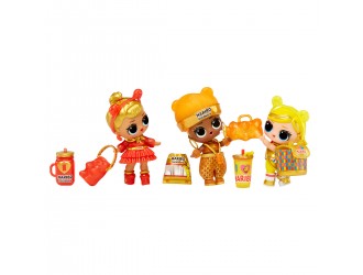  Set de joaca cu 3 papusi L.O.L. Surprise! seria Loves Mini Sweets HARIBO DELUXE Goldbears